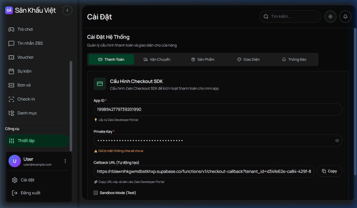 Sơ đồ chỗ ngồi
